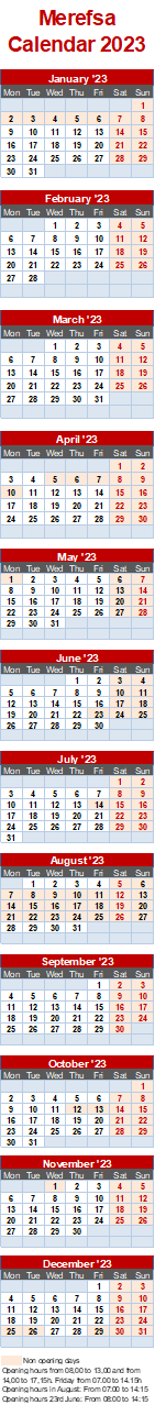 Calendar 2023